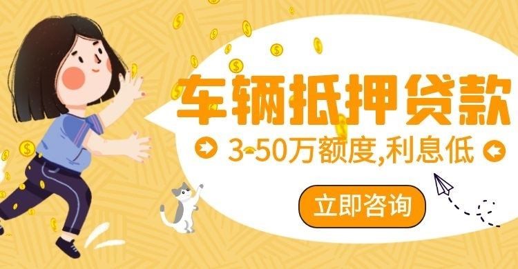 阿拉善右车辆抵押贷款办理的利率